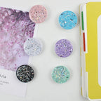 Round Glitter Phone Ring Holder Grip