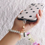 Pearl Bead Shell Keychain Charm for Women
