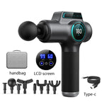 99 Level Massage Gun Fascia Deep Muscle Relax Body Neck Massager Electric Fitness Equipment Noise Reduction Male Female