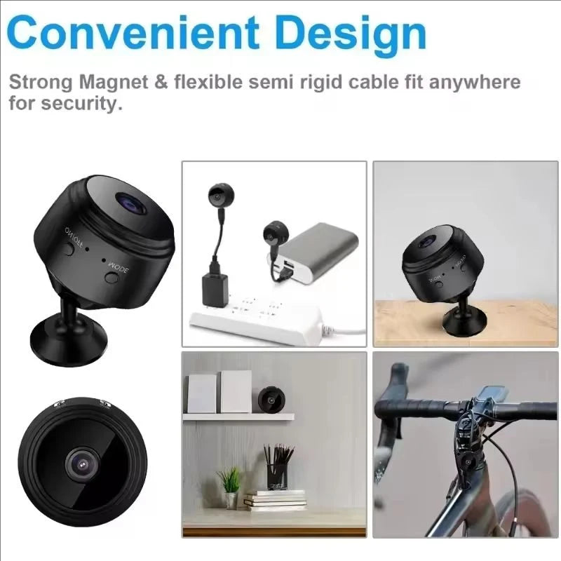 A9 WiFi Mini Security Camera for Home & Pets