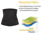 Unisex Waist Trainer Slimming Body Shaper Fitness Belt Sport Girdle Sweat Trimmer Workout Cincher Shapewear for Weight Loss Fat Burning
