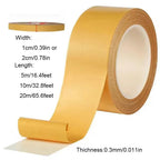 Super Thin Strong Fixation Double Sided Adhesive Tape Heavy Duty Translucent Mesh Waterproof Traceless Powerful Grid Carpet Tape