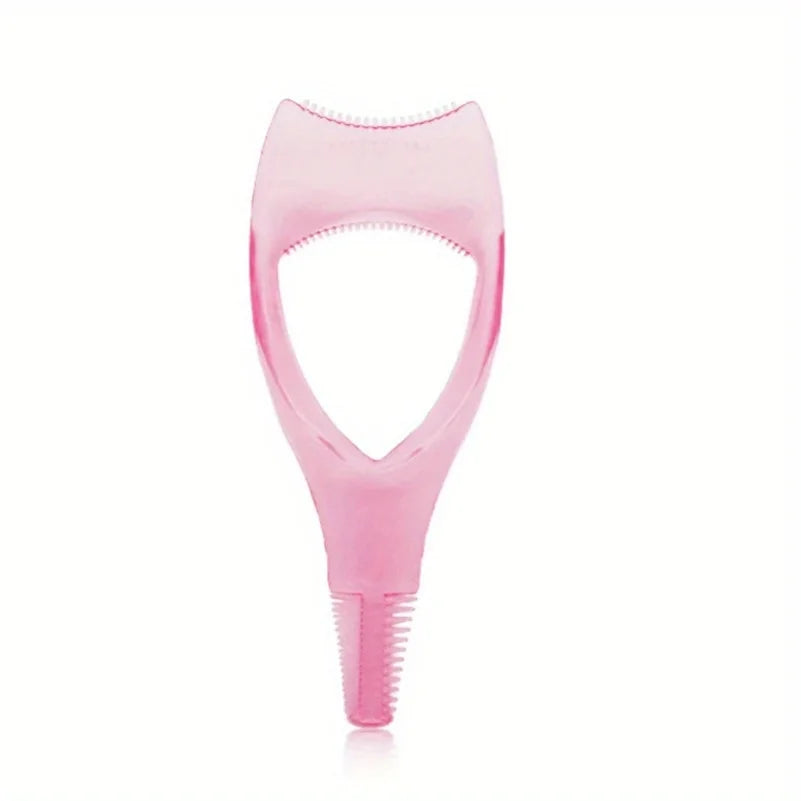 3-in-1 Mascara Applicator & Eyelash Curler Tool