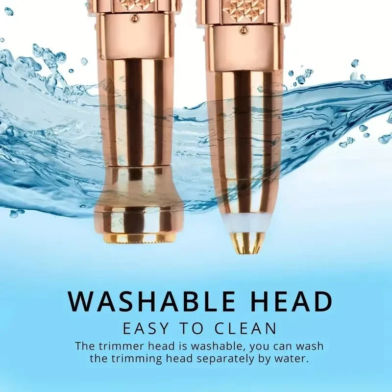 2-in-1 Electric Eyebrow & Body Hair Trimmer