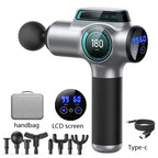 99 Level Massage Gun Fascia Deep Muscle Relax Body Neck Massager Electric Fitness Equipment Noise Reduction Male Female