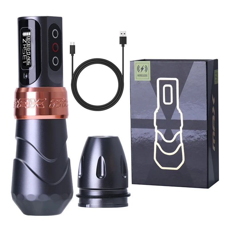 Professional Cordless Tattoo Machine Pen– 2400mAh Battery