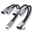 USB-C to 3.5mm Headphone Jack Adapter with PD 60W