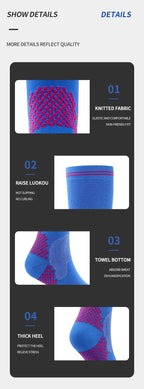 Compression Socks Running Socks Football Hiking Cycling Sports Socks Medical Blood Circulation Anti Fatigue Pregnancy Swelling