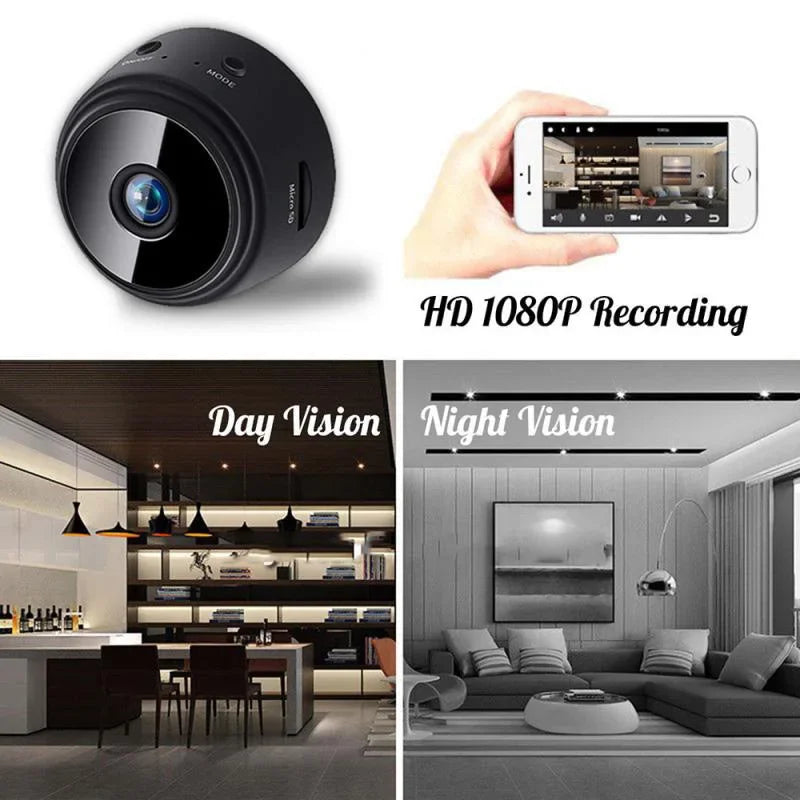 A9 WiFi Mini Security Camera for Home & Pets