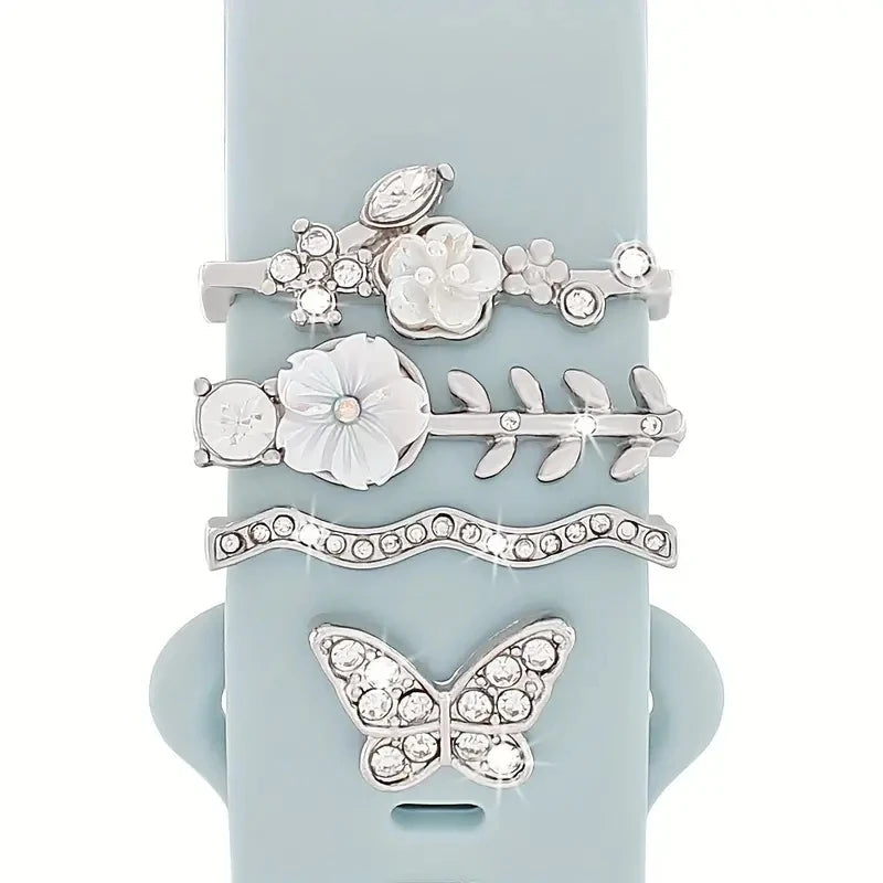 Rhinestone Watch Strap Charms for iWatch