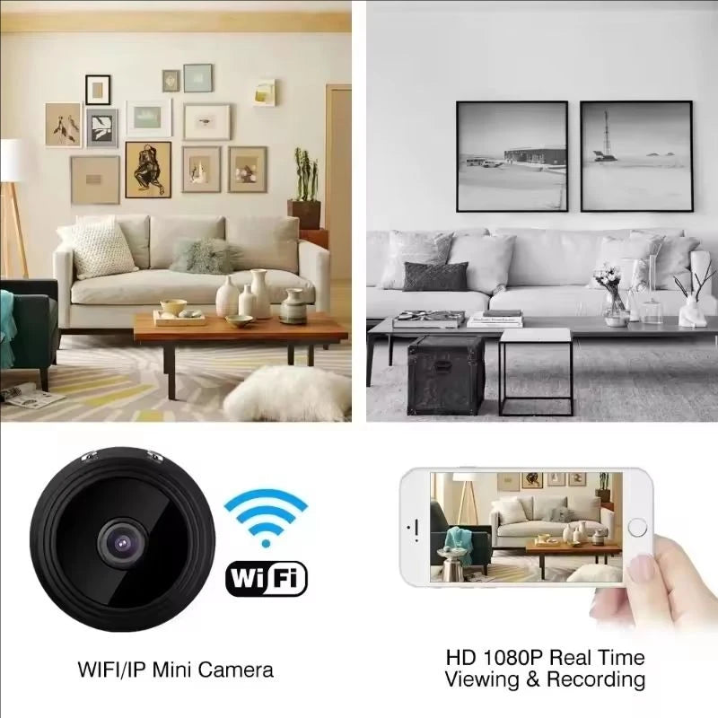 A9 WiFi Mini Security Camera for Home & Pets