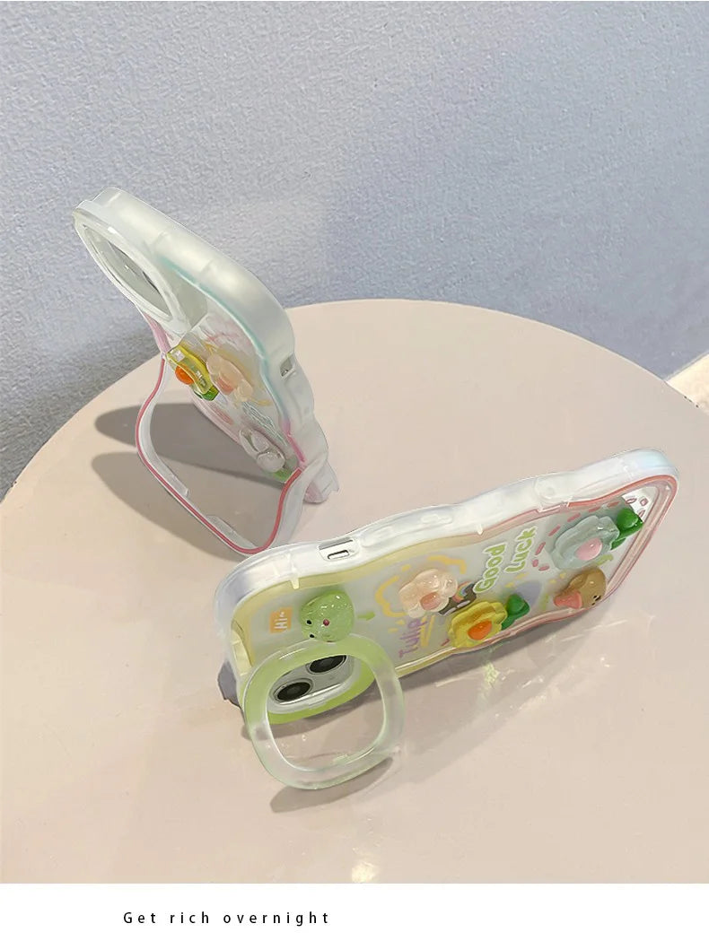 Flower Bracelet Chain Phone Case for iPhone