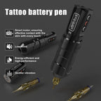 FLUCK MAX Tattoo Machine  Pen 2400mAh Battery 3.5mm/4.0mm Stroke Coreless Motor Lithium Battery Pen Machine For Tattoo Artists