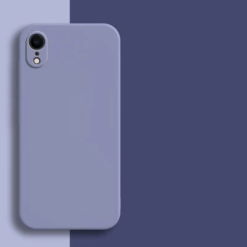 Original Liquid Silicone Case For iphone XR X Xs Max Shockproof TPU Silicone Protective Phone Back Cover For iphone X XR Xs Max