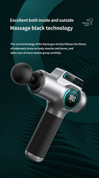 99 Level Massage Gun Fascia Deep Muscle Relax Body Neck Massager Electric Fitness Equipment Noise Reduction Male Female