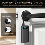 Smart Fingerprint Door Lock with App & Keypad