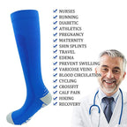 Compression Socks Running Socks Football Hiking Cycling Sports Socks Medical Blood Circulation Anti Fatigue Pregnancy Swelling