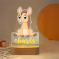 Custom Name Animal Night Light for Kids