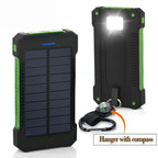 Lenovo Solar Power Bank – Large Capacity Fast Charger