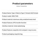 USB-C to 3.5mm Headphone Jack Adapter with PD 60W