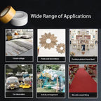 Super Thin Strong Fixation Double Sided Adhesive Tape Heavy Duty Translucent Mesh Waterproof Traceless Powerful Grid Carpet Tape