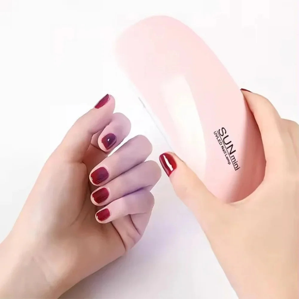 6W Foldable UV LED Nail Lamp with USB