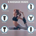 30 Level Massage Gun Fascia Deep Muscle Relax Body Neck Massager Electric Fitness Equipment Noise Reduction Male Female