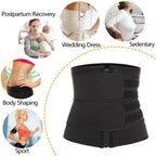 Unisex Waist Trainer Slimming Body Shaper Fitness Belt Sport Girdle Sweat Trimmer Workout Cincher Shapewear for Weight Loss Fat Burning