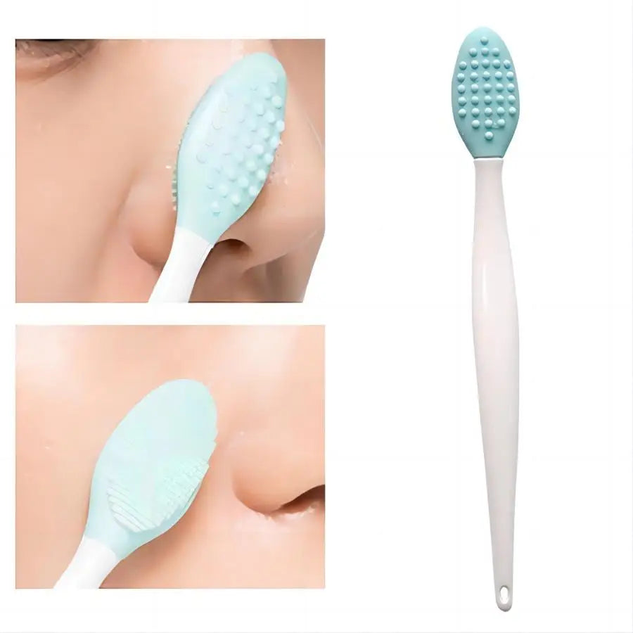 Silicone Face Brush for Exfoliating & Blackhead Removal