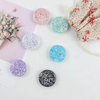 Round Glitter Phone Ring Holder Grip