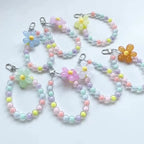 Colorful Macaron Bead Phone Lanyard