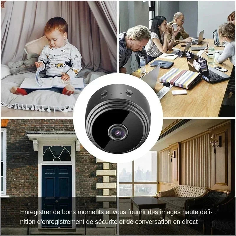 A9 WiFi Mini Security Camera for Home & Pets