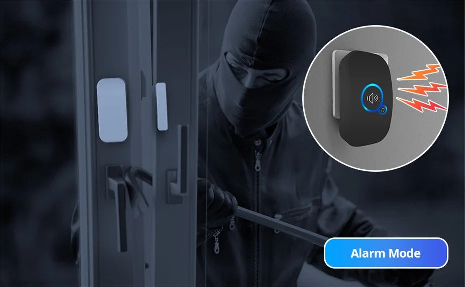 Wireless Doorbell Kit – Waterproof with Plug-In Receiver