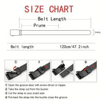 New Automatic Buckle Belt, Canvas Tactical Workwear Casual Outdoor Military Training Pants Belt For Men