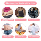 Unisex Waist Trainer Slimming Body Shaper Fitness Belt Sport Girdle Sweat Trimmer Workout Cincher Shapewear for Weight Loss Fat Burning