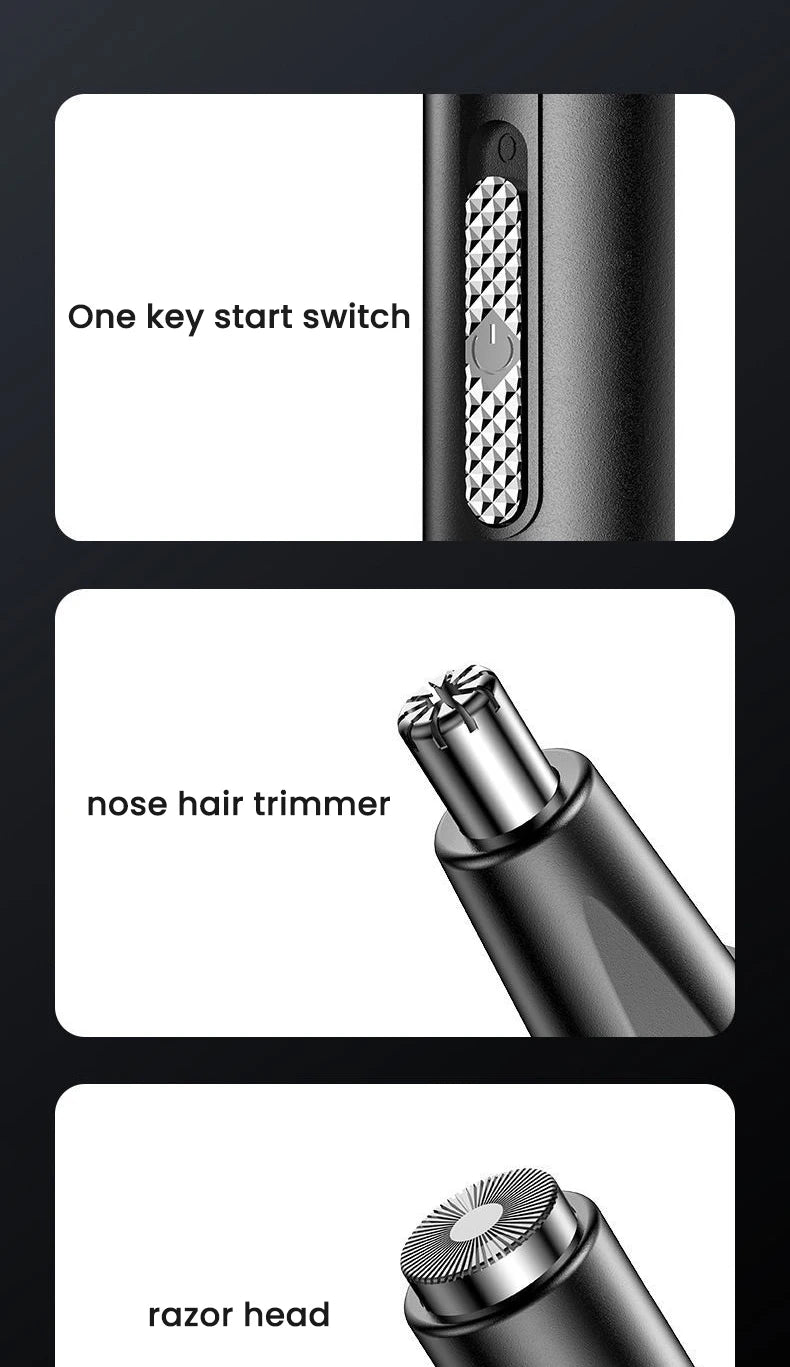 Rechargeable Electric Nose Hair Trimmer