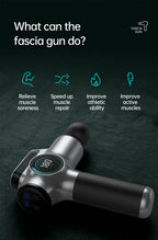99 Level Massage Gun Fascia Deep Muscle Relax Body Neck Massager Electric Fitness Equipment Noise Reduction Male Female