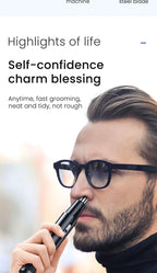 Rechargeable Electric Nose Hair Trimmer