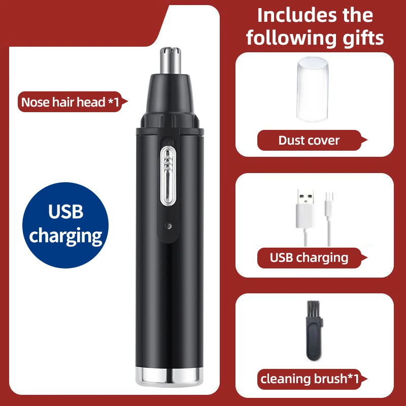 Rechargeable Electric Nose Hair Trimmer