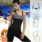 Unisex Waist Trainer Slimming Body Shaper Fitness Belt Sport Girdle Sweat Trimmer Workout Cincher Shapewear for Weight Loss Fat Burning