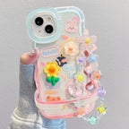 Flower Bracelet Chain Phone Case for iPhone