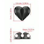 Heart-Shaped Cable Winder & Organizer Clips