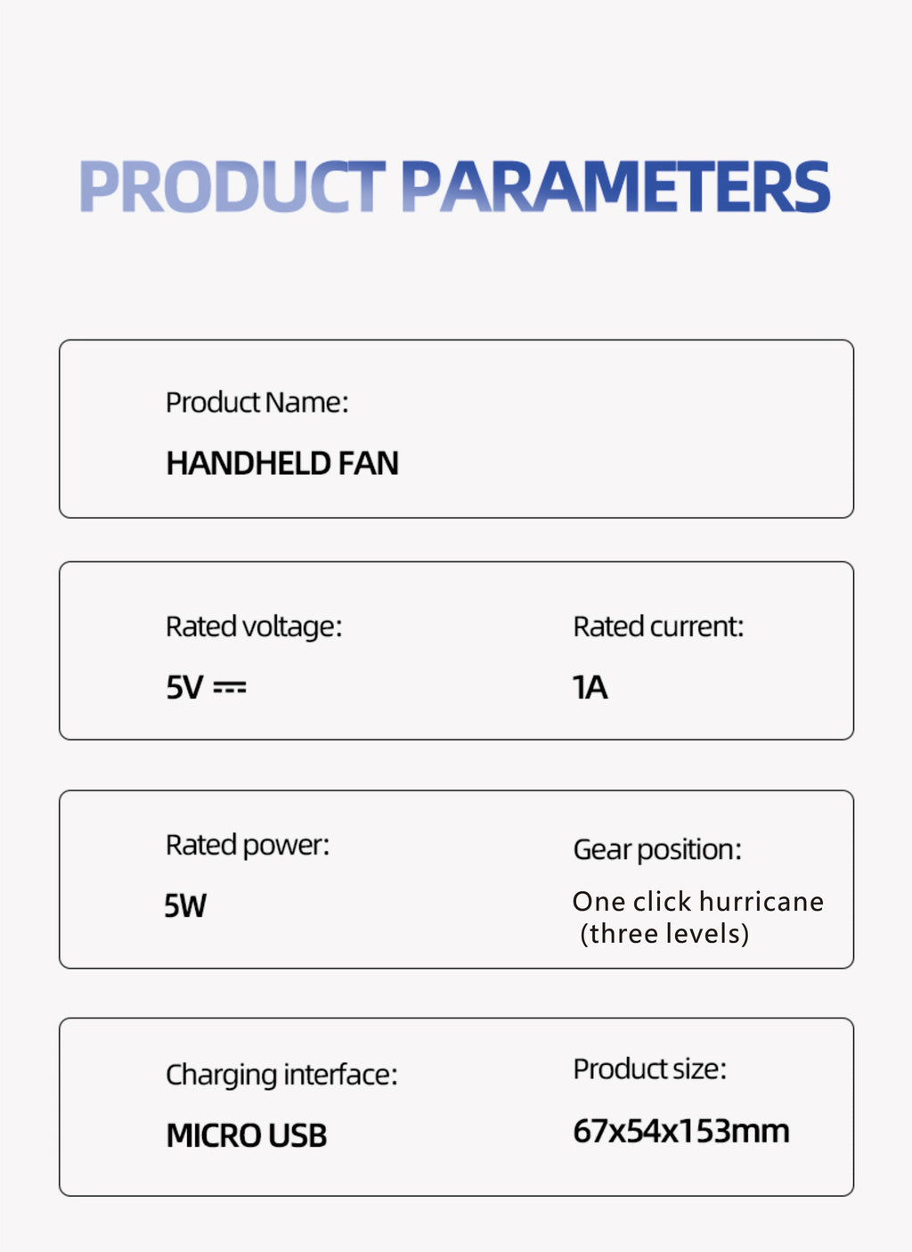 Mini Handheld Fan With Power Display 100 Wind Speeds  Personal Highspeed Fan Rechargeable Mute Handheld Fan Air Calculating Fan