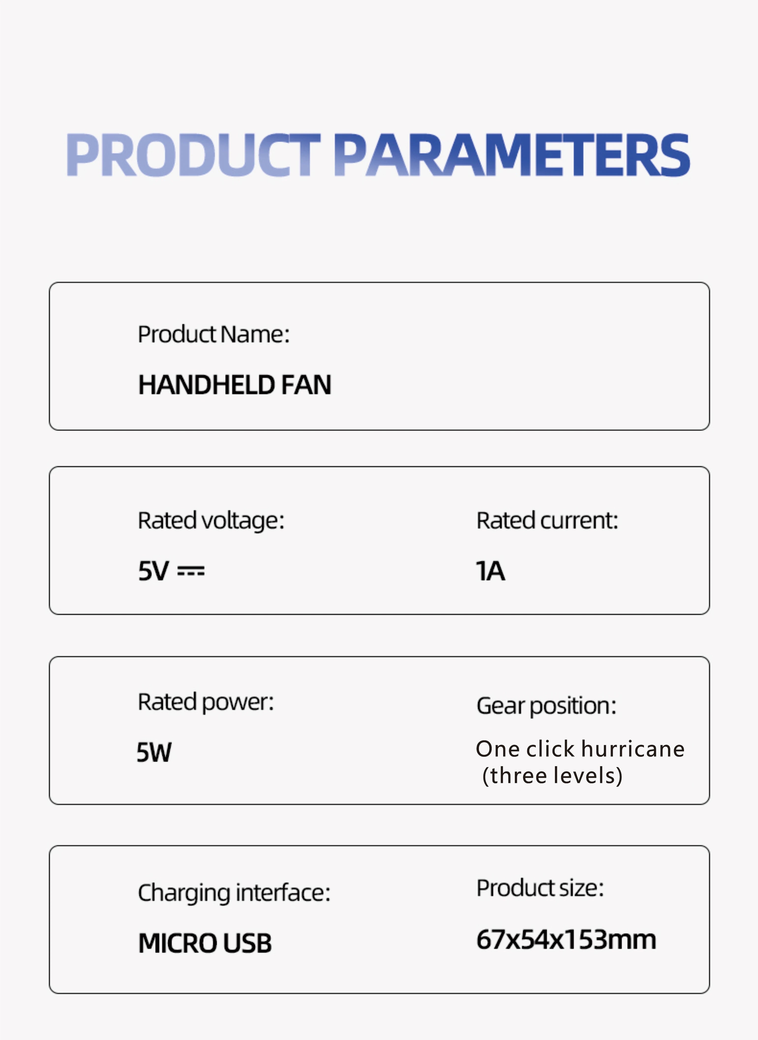 Mini Handheld Fan With Power Display 100 Wind Speeds  Personal Highspeed Fan Rechargeable Mute Handheld Fan Air Calculating Fan