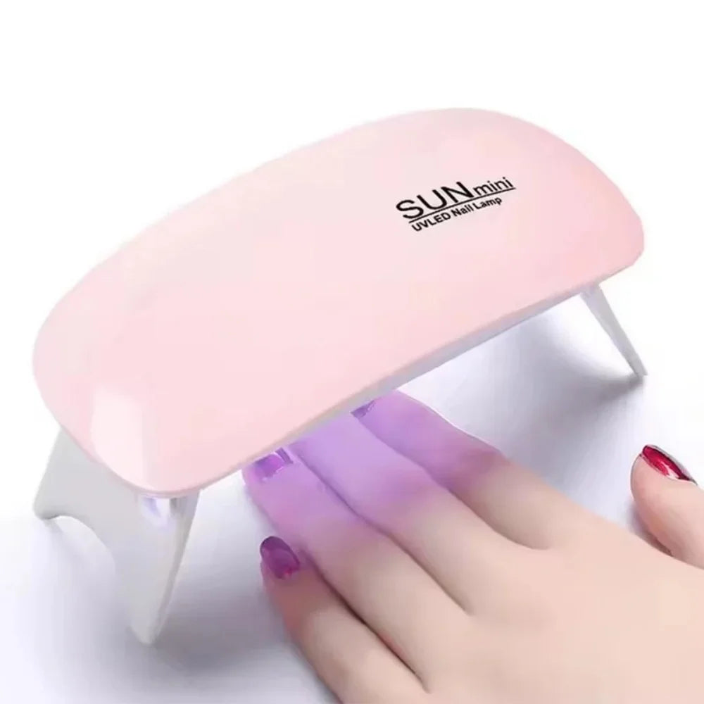 6W Foldable UV LED Nail Lamp with USB