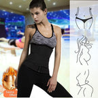 Unisex Waist Trainer Slimming Body Shaper Fitness Belt Sport Girdle Sweat Trimmer Workout Cincher Shapewear for Weight Loss Fat Burning