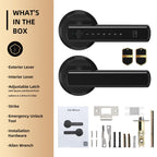 Smart Fingerprint Door Lock with App & Keypad