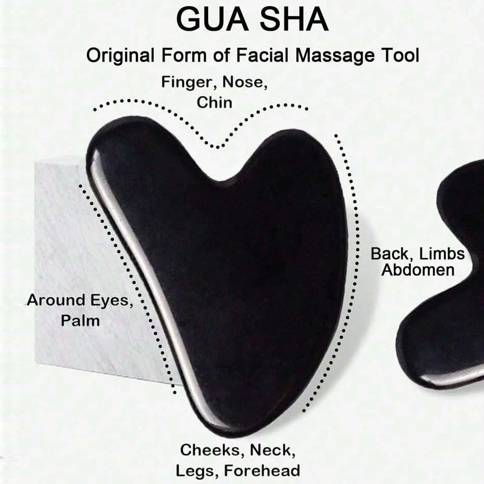 Ice Face Roller & Gua Sha Skincare Set