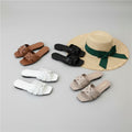Women's Knitted Flat Slip-On Beach Sandals
