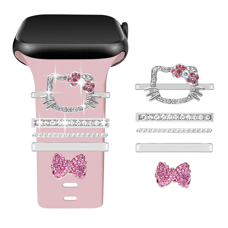 Stylish & Whimsical: Decorative Cartoon-Inspired Watch Strap Buckles & Ornamental Loops for Trendy Accessorizing